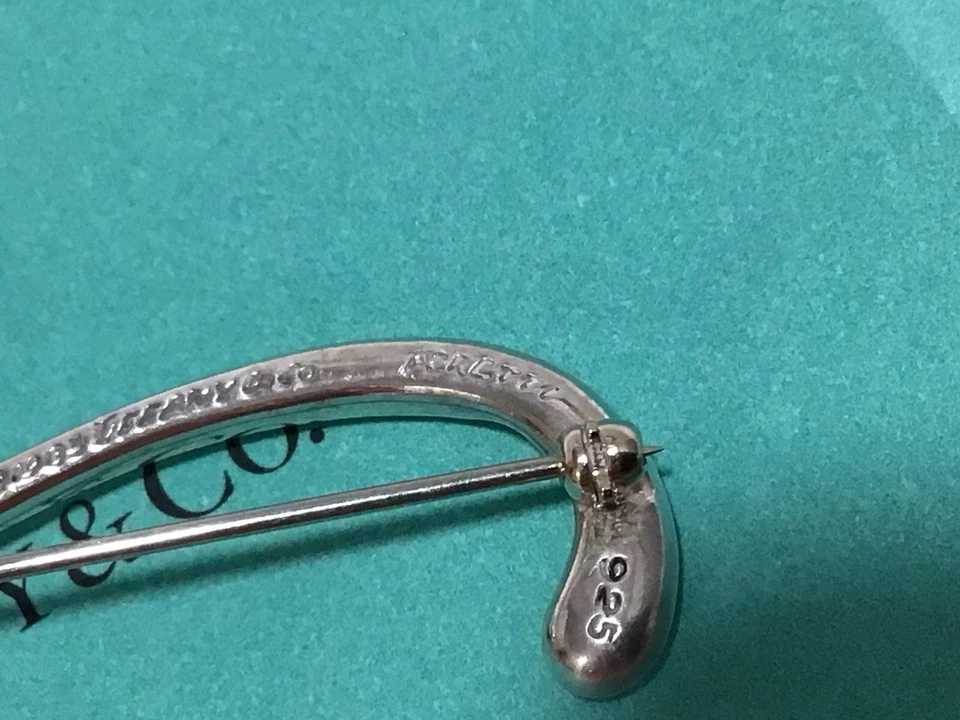 Broche TIFFANY & Co. prata esterlina 0,925 por PERETTI / Tiffany & Co. CARTÃO - Imagem 3 de 4