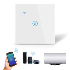 Smart Immersion Heater Timer Switch, 40A 8000W Wifi Water Heater Switch with Tim