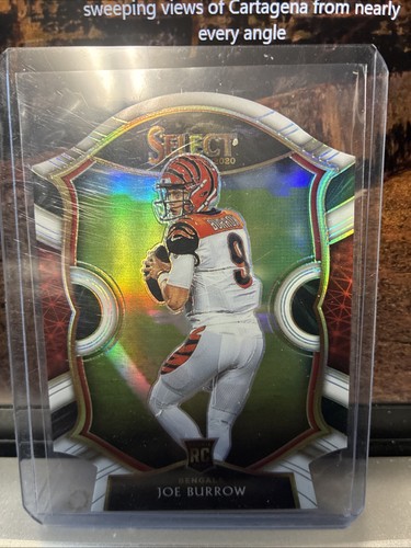2020 Select Joe Burrow Concourse Prizm Die Cut RC #46