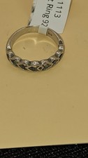 Vintage Hearts Sterling Silver Ring Size 5.5
