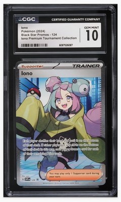 ナンジャモ PROMO PSA8 / IONO Iono 124 Sv: Scarlet & Violet Promo Cards Holo for sale online | eBay