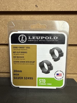 Leupold STD 30mm Steel Rings All Heights
