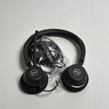 Dell Plantronics Model BW3320-M USB-A Headset Black New