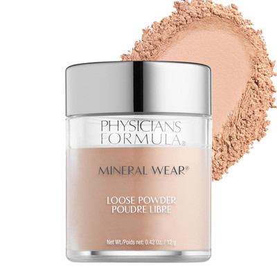 Mineral Wear Talc-Free Loose Powder Creamy Natural, Dermatologist Tested, Clinic