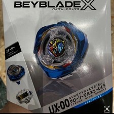 TakaraTomy BeybladeX UX-00 Glory Valkyrie LF Metal Coat Blue starter set in Hand