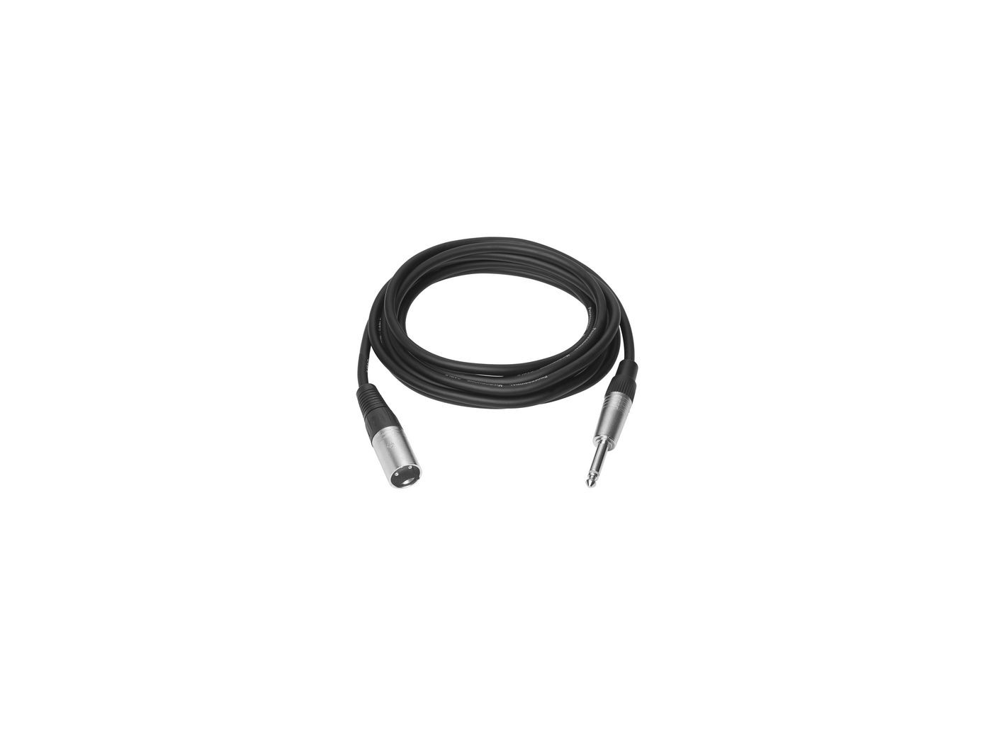 VivoLink PROAUDXLRJACK10 XLR M to jack cable 10 m Black