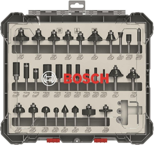 Bosch FräSer-Set Mixed Set 30-Teilig-image