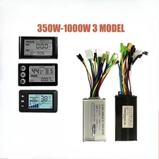  Electric Bicycle 36V/48V 17A 26A 30A 3 Model Sinewave Controller LCD Display