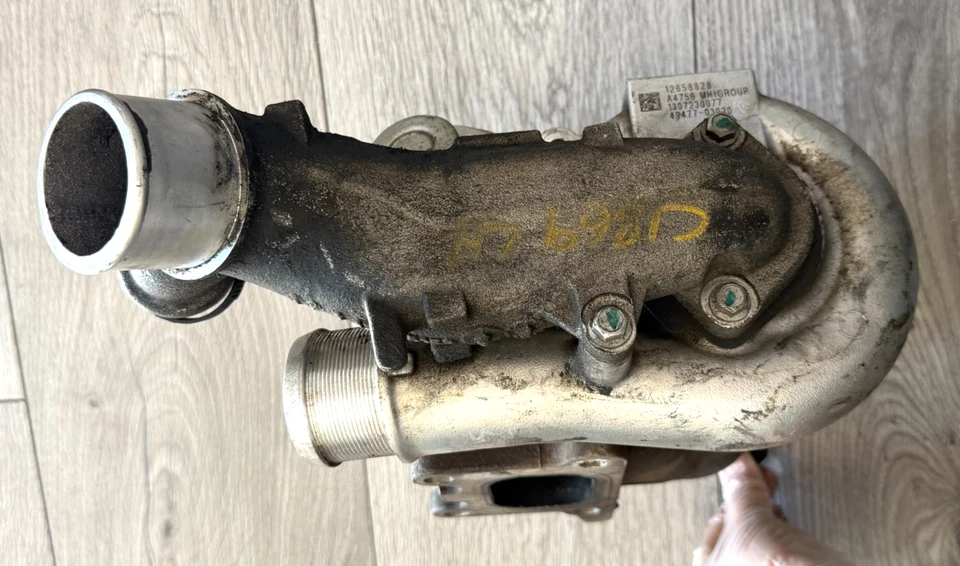 LEFT - 2014 2015 CADILLAC XTS TURBO TURBOCHARGER, PART# 12658828, GENUINE OEM - Image 4 of 4