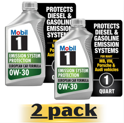 4 Pack Mobil 1 ESP 0W-30 Full Synthetic Motor Oil 1QT Free Shipping