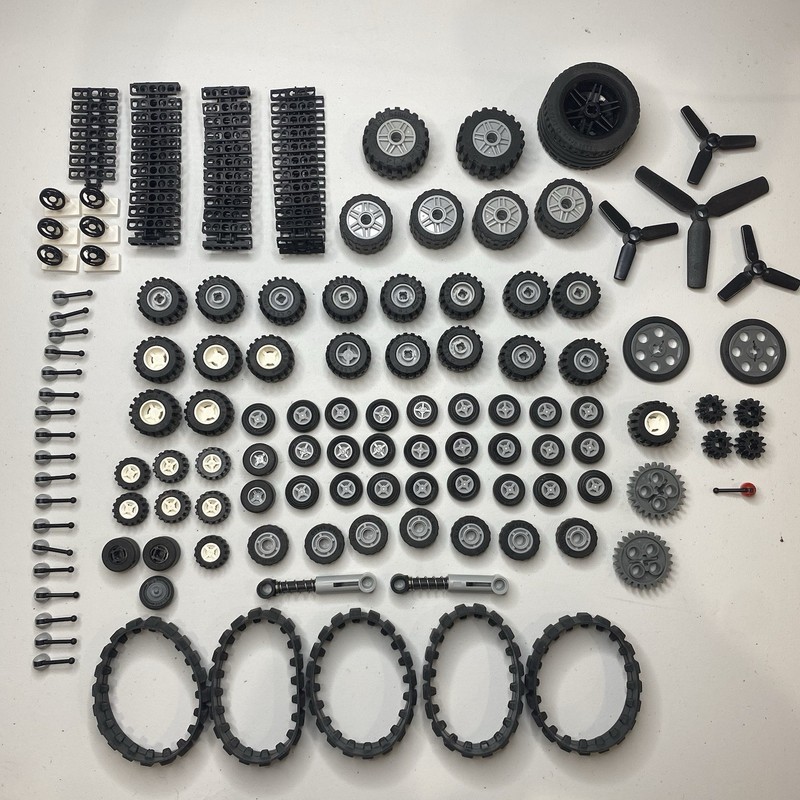 Bag Of Random Lego Parts And Pieces Accessories Tires Cars Vehicles