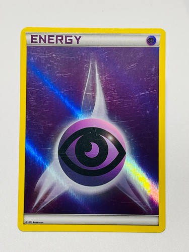 PSYCHIC ENERGY 2013 Pokemon Black & White REVERSE Holo POKÉMON B&W