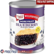 More Fruit Blueberry Pie Filling Topping 21oz Canned Baking Dessert Kosher New