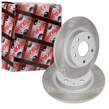 2X ASHIKA BREMSSCHEIBEN 278mm VOLL HINTEN PASSEND FÜR MAZDA 6 | 61-03-331C