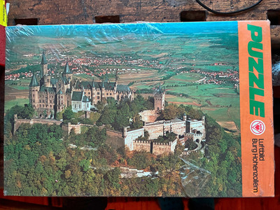 ASS Altenburg Stralsunder Puzzle Burg Hohenzollern 1500 Teile DDR
