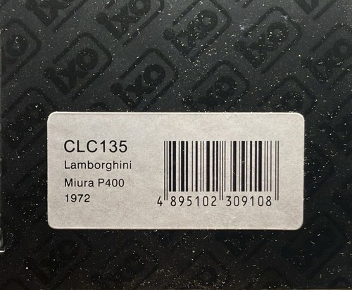 Ixo 1/43 Lamborghini Miura P400 1972 #CLC135 - Picture 4 of 4