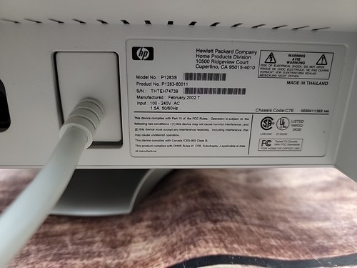 Retro/Gaming HP Pavilion MX70 CRT VGA Computer Monitor P1283S With Manual - Picture 7 of 8