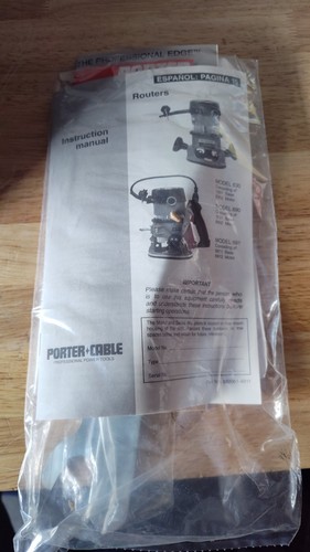 vintage porter cable router model 90690 American Classic 90th Anniversary  - Picture 15 of 15