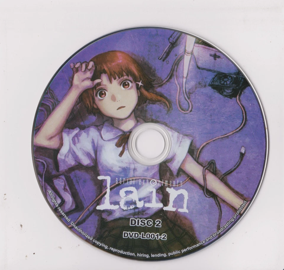 Serial Experiments Lain Complete Series 1-13 Anime 1999 English Version [DVD]  Foto 3 de 4