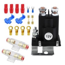 12V DC 500A Hochstromrelais mit 60A Sicherung für Autos, Yachten und Wohnmobile