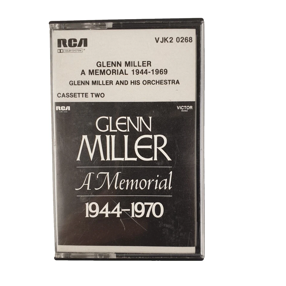 Glen Miller - A Memorial 1944 - 1970 Double Cassette Tape, Jazz, Big Band, VGC - Image 2 of 3