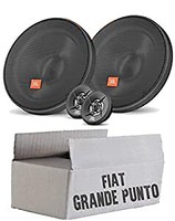 JBL Lautsprecher FüR Fiat Grande Punto 199 Front - 16Cm Boxen Auto - Einbauset