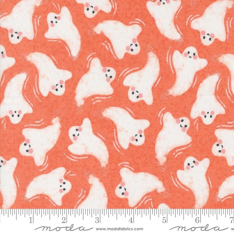 HEY BOO Lella Boutique Fall Halloween Fabric Moda Fabrics 7 fat quarters - Image 3 of 4