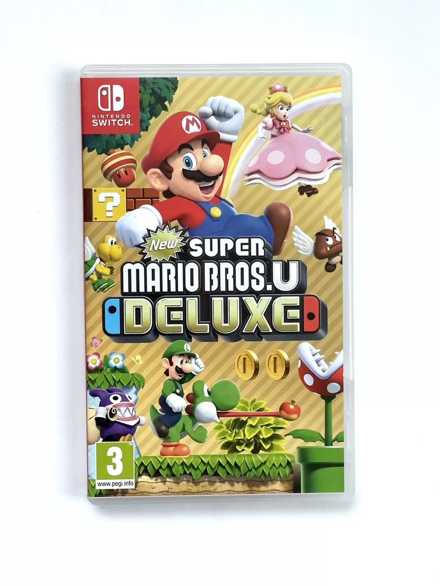 Super Mario Bros. U (Deluxe Edition) - Nintendo Switch - UK version - FREE  P&P!!