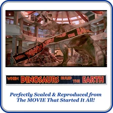 50% OFF 10 Ft-30 Ft Jurassic Park Movie Banner Dinosaur World T-Rex Prop Toys