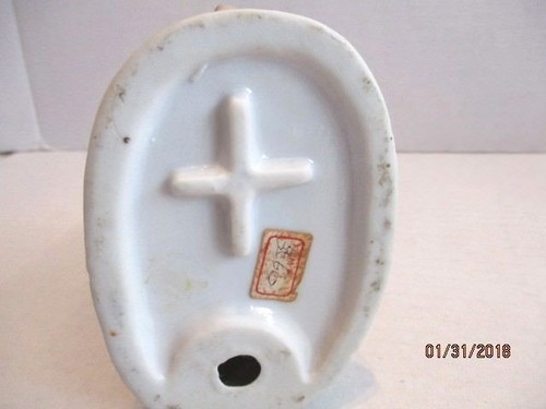 Lot 2 Glossy Porcelain Girl Figurines Girl W/Ducks and Girl W/Flower Cart - 第 11/11 張圖片