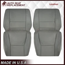 For 2007 2008 2009 2010 2011 2012 2013 Toyota Sequoia Leather Seat Covers Gray