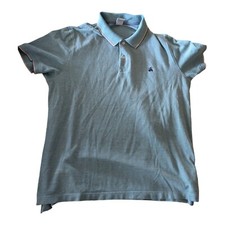 Brooks Brothers 1818 Slim Fit Light Blue Performance Polo Shirt Men's XXL
