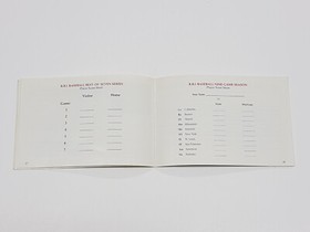 RBI Baseball Tengen Authentic NES Nintendo Manual Only *