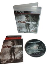 Tomb Raider (PlayStation 3, 2013) Complete Tested Working 