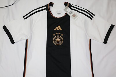 Adidas GERMANY HOME White Soccer Jersey Men's Size: S Retail