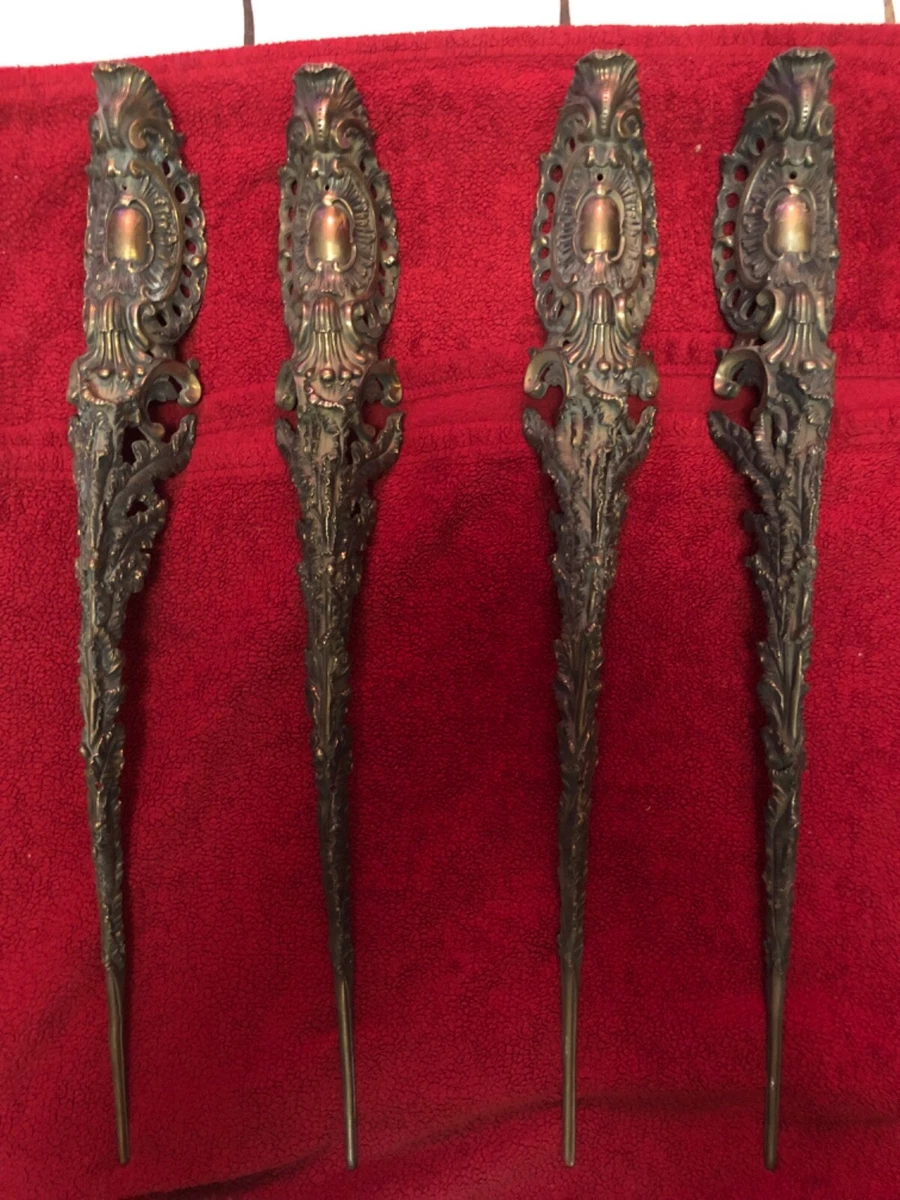 Antique French Set Of 4 Art Deco Bronze Table Legs eBay