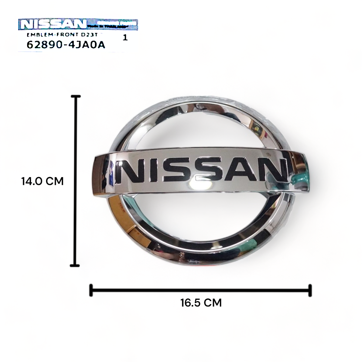 OEM Front Grille Chrome Logo Emblem For Nissan Navara NP300 D23 | eBay