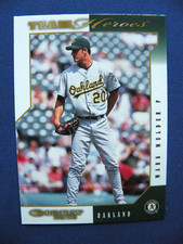 2003 Donruss baseball Team Heroes GLOSSY Mark Mulder Oakland Athletics #375