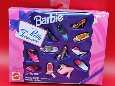 1995 Vintage Mattel Barbie Pretty Treasures Jewelry & Accossory 1995 Vintage Mattel Barbie Pretty Treasures Jewelry & Accossory