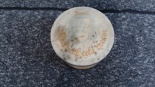Vintage REXALL THEATRICAL COLD CREAM Theatre Tin Jar United Drug Company