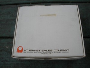 VINTAGE ACUSNET TITEIST BALLS IN ORIGINAL BOX NEW OLD STOCK99%