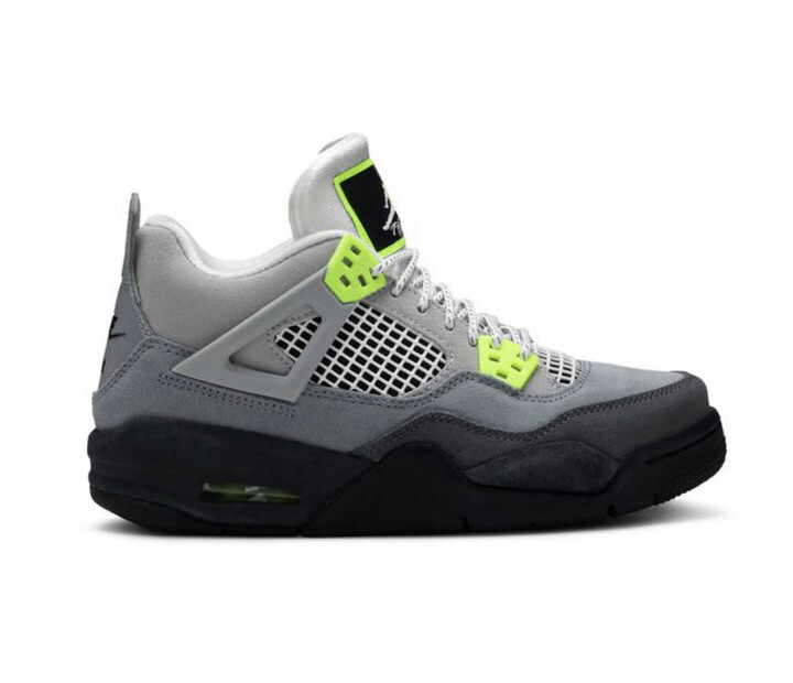 Size 5.5Y / Size 7 women - Nike Air Jordan 4 Retro SE '95