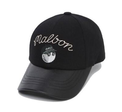 ★韓国★【MALBON GOLF】 M Logo Short Brim Ball cap /追跡添付 Malbon golf Oxford Block Cap (Black) | eBay