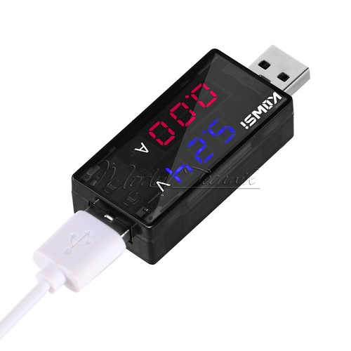 USB Charger Doctor Current Voltage Charging Detector Battery Voltmeter /Ammeter - Bild 1 von 12