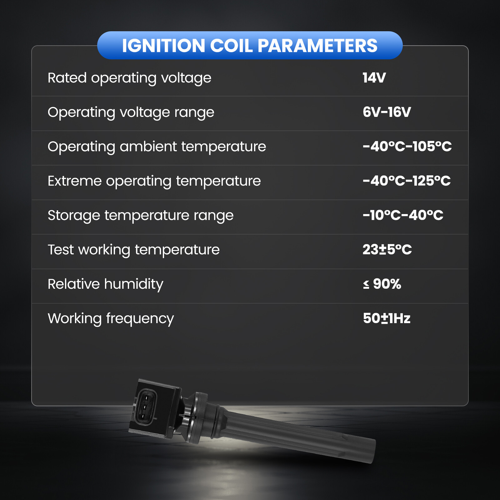 4 Ignition Coils Replacement for 2007 2008 2009 Suzuki SX4 L4 2.0L UF562 UF-562