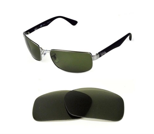 Nuovo Polarizzati Ricambio G15 Lenti Fit ray ban RB3364 62mm Occhiali da  Sole | eBay