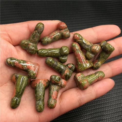 Wholesale Natural mix mini Penis Carved quartz Crystal Massager Wand Healing - Picture 165 of 296