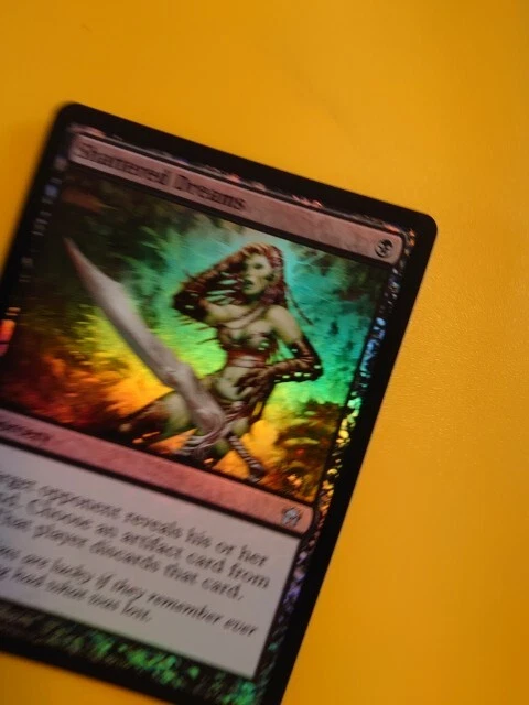 MTG Card.  Shattered Dreams  FOIL  Fifth dawn Sorcery as  pics - Image 2 of 4