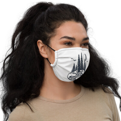You Can Change the World Premium face mask with filter pocket
