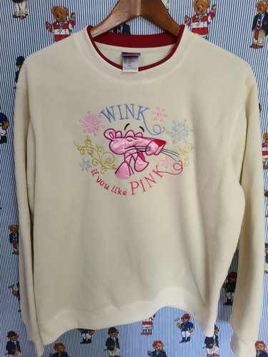 Vintage 90s RARE Pink Panther Pullover 